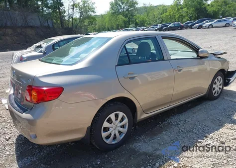 2009 Toyota Corolla Le z USA, uszkodzony, nr VIN 2T1BU40E79C169175